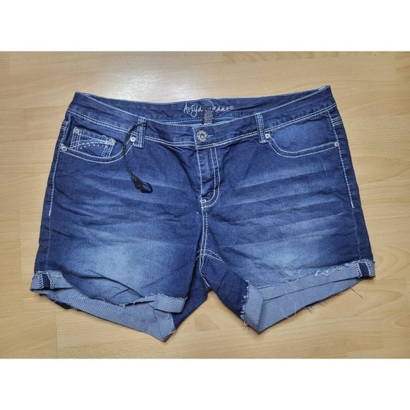 ariya jean shorts plus size